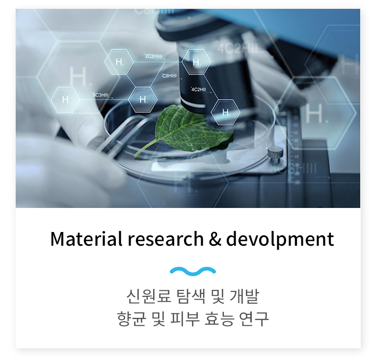 Material research & devolpment